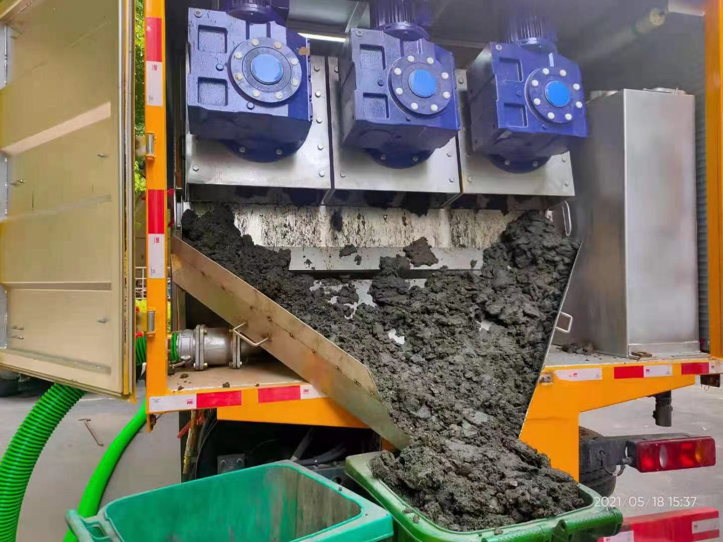 衡阳化粪池清掏城市维护站-泥浆净化干湿分离处理